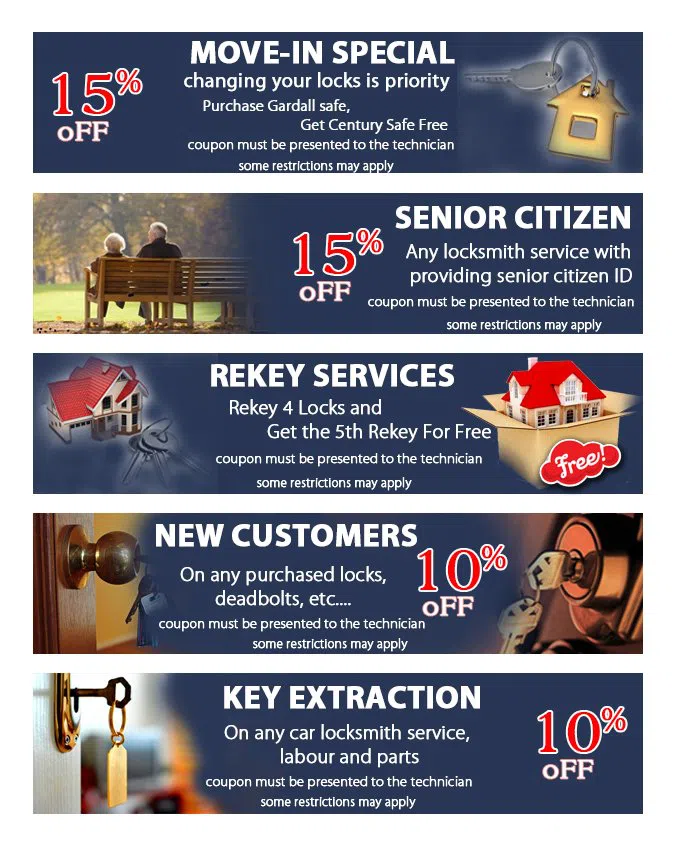 Avon Locksmith Service Avon, MA 508-392-4260 - coupon21-set-five